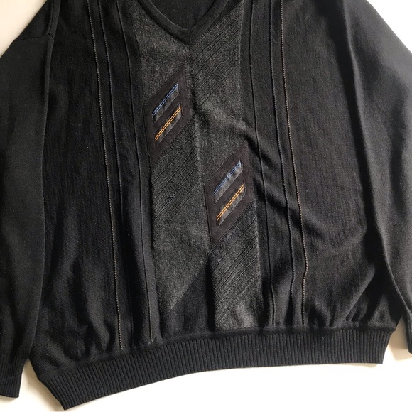 St Croix Knits Men’s V-neck Sweater Wool Blend Size Large. - Picture 3 of 5